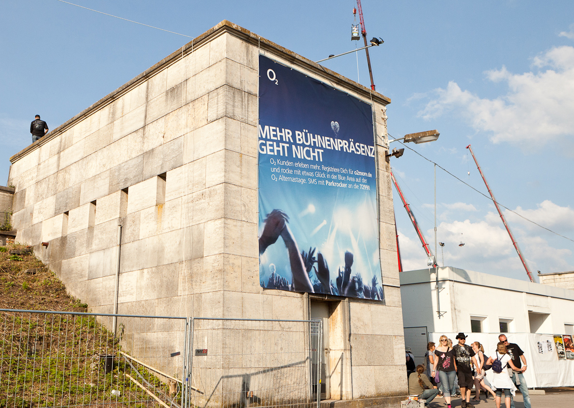 o2 Sponsoring at Rock am Ring and Rock im Park 2011 / 2012